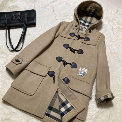 バーバリー burberry ダッフルコート|ウールカシミア ダッフルコート (ブランブル) .